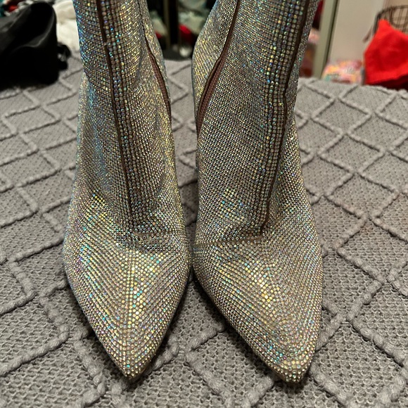 Gianni Bini Rhinestone Boots - Picture 4 of 7